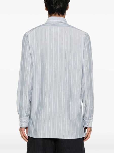 Camasi casual Maison Margiela Striped Shirt AZURE Barbati (BM 17920204) 4