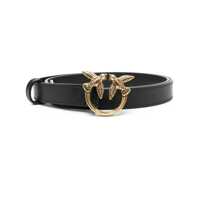 Curele Pinko Love Birds Thin Leather Belt 2Cm Femei