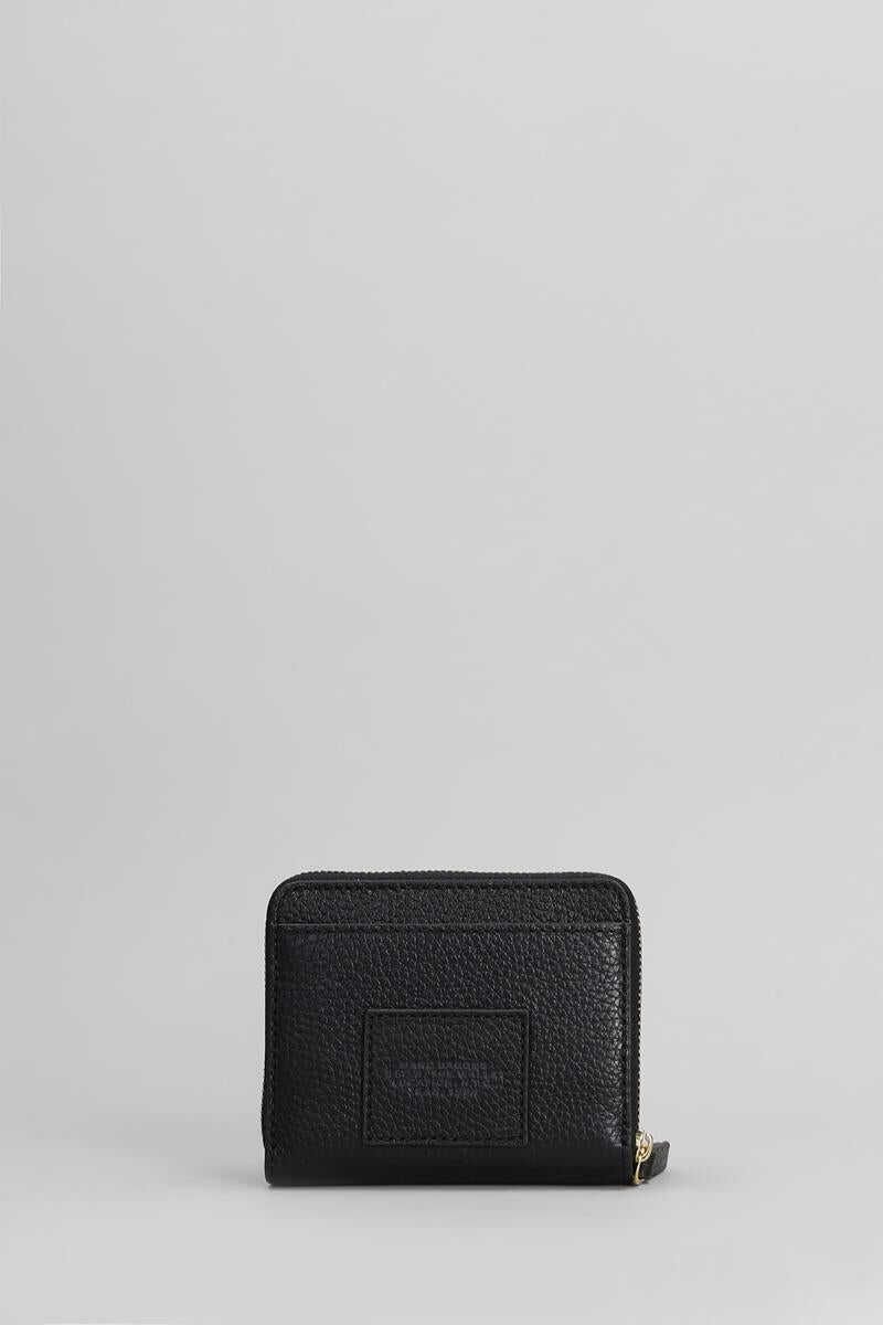 Portofele Marc Jacobs Marc Jacobs The Mini Compact  Wallet Black Femei (BM 17921025) 3