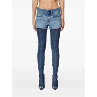 Imbracaminte Dama pagina 155 - Pantaloni casual Diesel Diesel De-Yuba Shorts Blue Femei (BM 17921505) - B-mall.ro