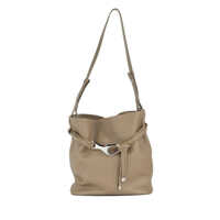 Genti de mana Orciani Dori Soft Leather Shoulder Bucket Bag With Shoulder Strap Femei