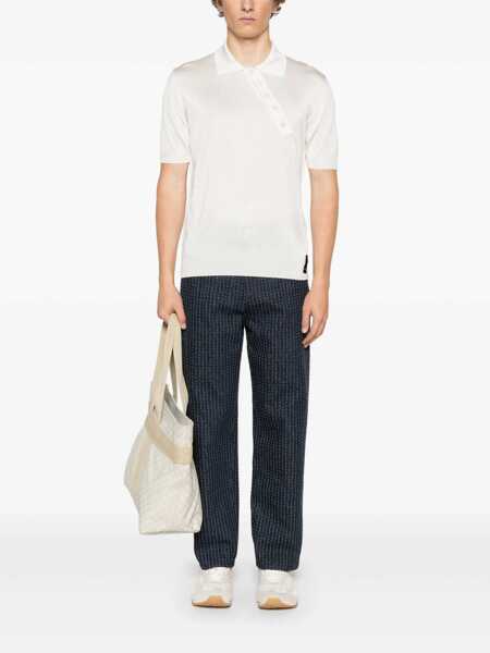 Tricouri Polo Fendi Fendi Polo WHITE Barbati (BM 17921802) 2
