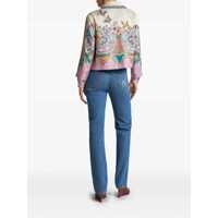 Imbracaminte Dama pagina 588 - Geci ETRO Etro Pink And Ivory Printed Silk Jacket WHITE, PINK Femei (BM 17922270) - B-mall.ro