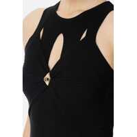 Rochii Elisabetta Franchi Dama - Rochii Elisabetta Franchi Elisabetta Franchi Dresses Black Femei (BM 17923293) - B-mall.ro