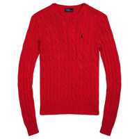 Tricouri Polo Polo Ralph Lauren Long Sleeve Crew-Neck Sweater Femei
