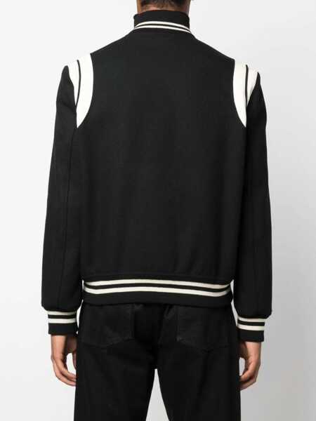 Geci Saint Laurent Saint Laurent Jackets Black Barbati (BM 17923989) 4
