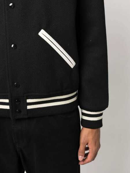Geci Saint Laurent Saint Laurent Jackets Black Barbati (BM 17923989) 5