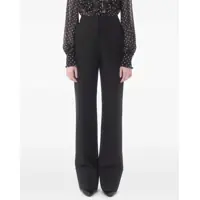 Pantaloni Dama - Pantaloni casual Valentino Garavani Virgin wool Pants NERO Femei (BM 17925442) - B-mall.ro