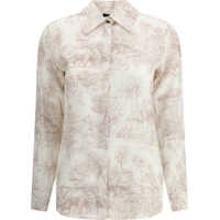 Camasi casual Toile de jouy printed Shirt Femei