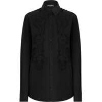 Camasi casual Lace inserts Shirt Femei