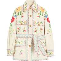 Jachete Embroidered Denim Jacket Femei