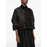 Bomber jacket Dama - Bomber jacket Sacai Leopard Bomber Jacket BROWNBLACK Femei (BM 17925730) - B-mall.ro