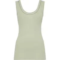 Topuri Ribbed Top Femei