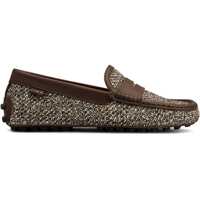 Mocasini Tweed Gommino Loafers Femei