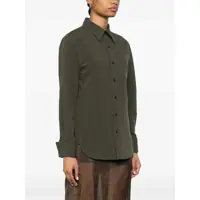 Camasi Dama - Camasi casual Saint Laurent Cotton and linen Shirt KAKI Femei (BM 17926414) - B-mall.ro