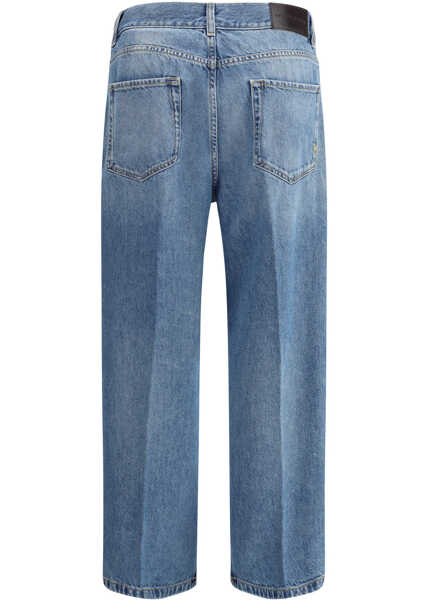 Blugi Pinko Wide-leg Lovely Jeans LAVAGGIO VINTAGE MEDIO Femei (BM 17926462) 2