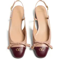 Balerini Dama - Balerini Valentino Garavani Slingback Ballerinas ROSE CANNELLE/DARK GARNET Femei (BM 17926558) - B-mall.ro