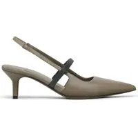 Pantofi cu toc Leather Pumps Femei