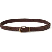 Curele Braided stretch leather Belt Femei