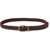 Brunello Cucinelli Braided stretch leather Belt MIELE