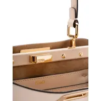 Genti de mana Fendi Dama - Genti de mana Fendi Peekaboo Leather Handbag CAMELIAORO SOFT Femei (BM 17926834) - B-mall.ro