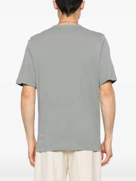 Tricouri Saint Laurent T-shirt GRIS VERT BLANCHI Barbati (BM 17926867) 3