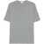 Saint Laurent T-shirt GRIS VERT BLANCHI