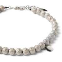 Bijuterii Brunello Cucinelli Dama - Coliere Brunello Cucinelli Shimmer Bead Necklace PALLADIO FUM Femei (BM 17926960) - B-mall.ro