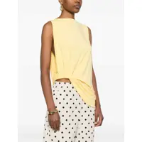 Imbracaminte JACQUEMUS Dama - Topuri JACQUEMUS Le Haut Peplo Top YELLOW Femei (BM 17927044) - B-mall.ro