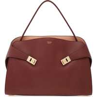 Genti de mana Leather Top Handbag Femei