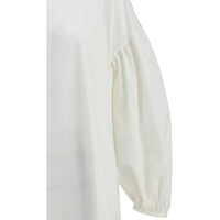 Tricouri Fabiana Filippi Dama - Tricouri Fabiana Filippi Long sleeve Top BIANCO OTTICO Femei (BM 17927134) - B-mall.ro