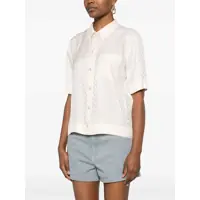 Camasi Dama - Camasi casual Fendi FF pattern Silk Shirt PEACH SORBET-25 Femei (BM 17927149) - B-mall.ro