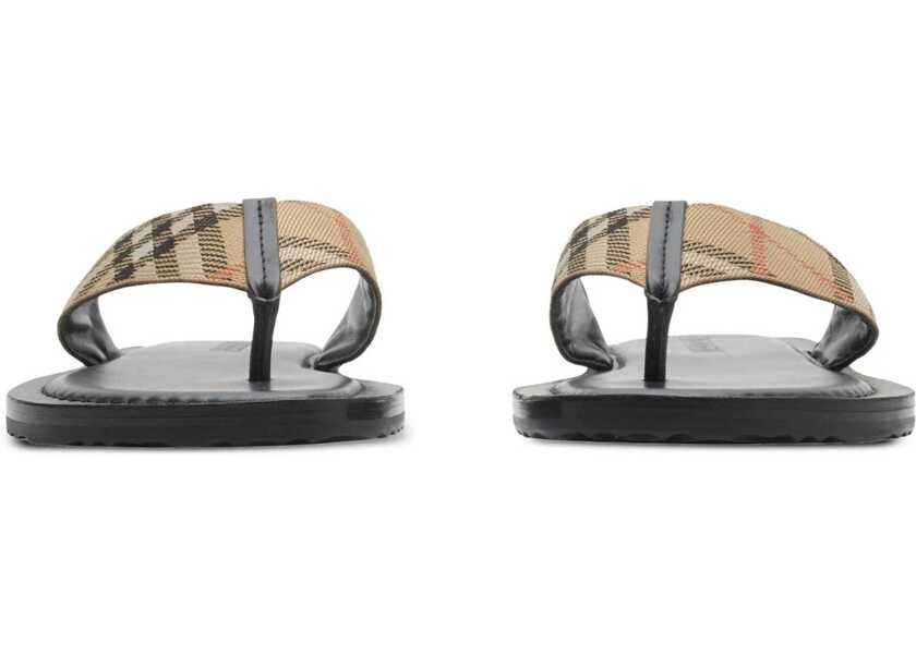Sandale Burberry Pavilion Check Sandal SAND IP CHECK Barbati (BM 17927269) 2