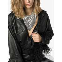 Esarfe Dama - Esarfe RABANNE Pixel Chainmail Scarf SILVER Femei (BM 17927305) - B-mall.ro