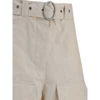 Pantaloni Jil Sander Dama - Pantaloni casual Jil Sander Oversize Pants NATURAL Femei (BM 17927332) - B-mall.ro