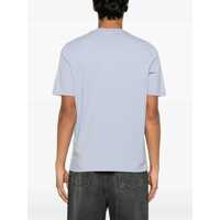 Tricouri MAISON KITSUNÉ pentru Barbati - Tricouri MAISON KITSUN Logoed T-Shirt BEAT BLUE Barbati (BM 17927521) - B-mall.ro