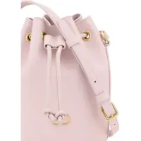 Portofele Dama - Portofele Valentino Garavani Mini Vlogo Drawstring Bucket Bag ROSE QUARTZ Femei (BM 17927533) - B-mall.ro