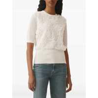 Pulovere casual Dama pagina 4 - Pulovere casual Fabiana Filippi Short sleeve Sweater, BIANCO Femei (BM 17927692) - B-mall.ro