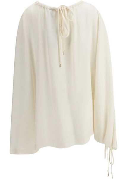 Topuri GABRIELA HEARST Wilmer Top IVORY Femei (BM 17927698) 2