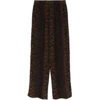 Pantaloni casual Pants with animal print Femei
