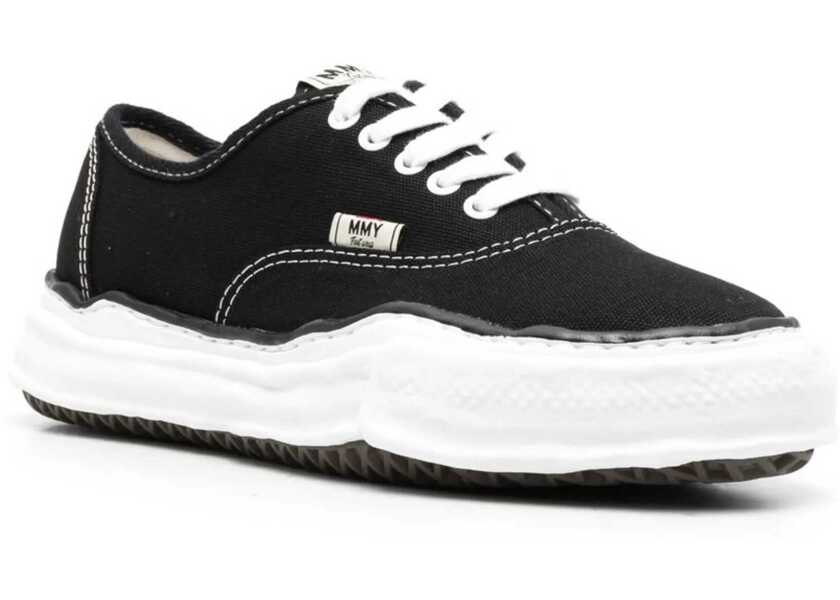 Sneakers MAISON MIHARA YASUHIRO Cotton Sneakers BLACK Femei (BM 17927767) 4
