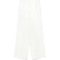 Pantaloni casual Satin Bouquet Pants Femei