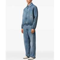 Geci AMI Paris pentru Barbati - Jachete AMI Paris Denim Jacket USED BLUE Barbati (BM 17928058) - B-mall.ro