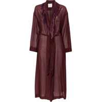 Paltoane Fringed long Robe Femei