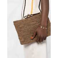 Genti IBELIV Dama - Genti de mana IBELIV Raffia Ampy Pouch DARK TEA Femei (BM 17928244) - B-mall.ro