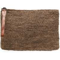Genti de mana Raffia Ampy Pouch Femei