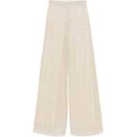Pantaloni casual Lurex knit Pants Femei