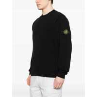 Bluze de trening Stone Island pentru Barbati - Bluze de trening Stone Island Logoed Sweatshirt BLACK Barbati (BM 17928325) - B-mall.ro