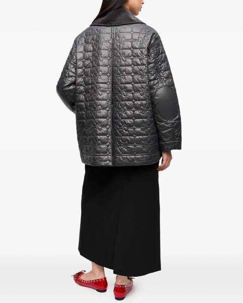 Geci de iarna Ganni Glossy finish Down Jacket PHANTOM Femei (BM 17928358) 3