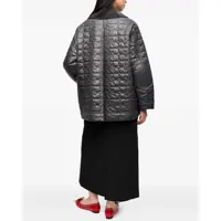 Imbracaminte Ganni Dama - Geci de iarna Ganni Glossy finish Down Jacket PHANTOM Femei (BM 17928358) - B-mall.ro